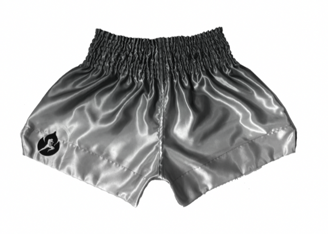 Black Faded Muay Thai Shorts