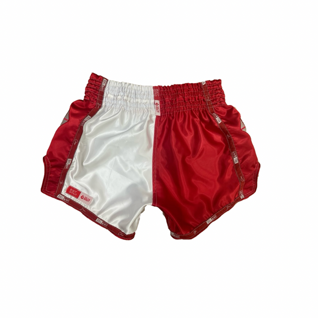 Ruby Red F-SPORT Muay Thai Shorts