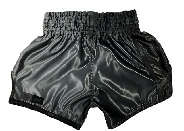 Black SPF Muay Thai Shorts