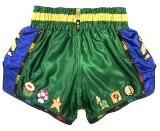 Super Muay Thai Bros Green Shorts