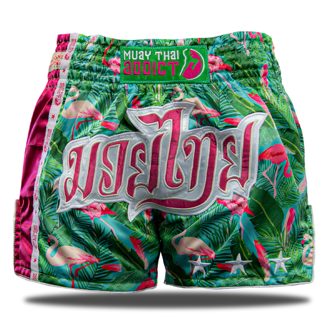 Flamingo Garden Muay Thai Shorts