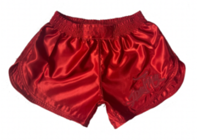 Blood Red Energy Muay Thai Shorts