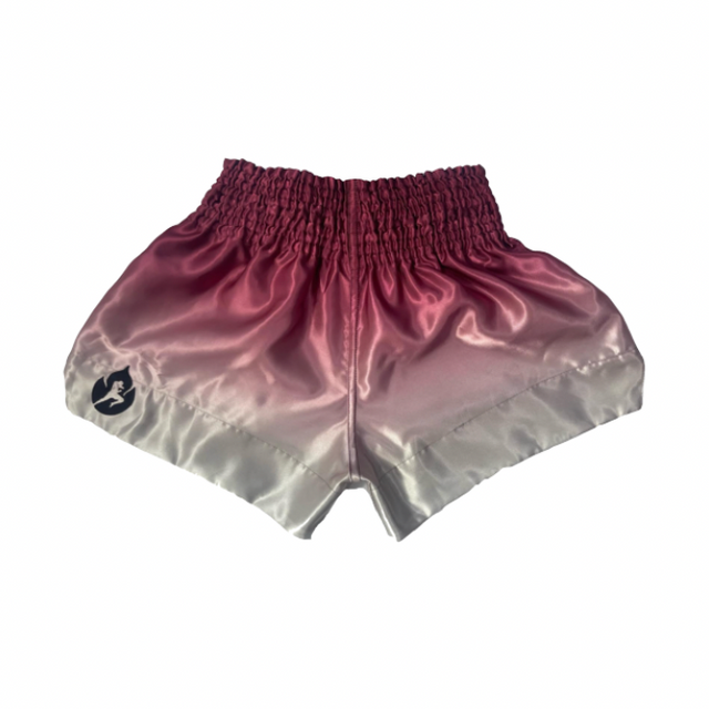 Maroon Faded Muay Thai Shorts