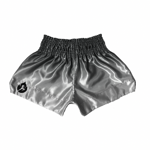 Black Faded Muay Thai Shorts