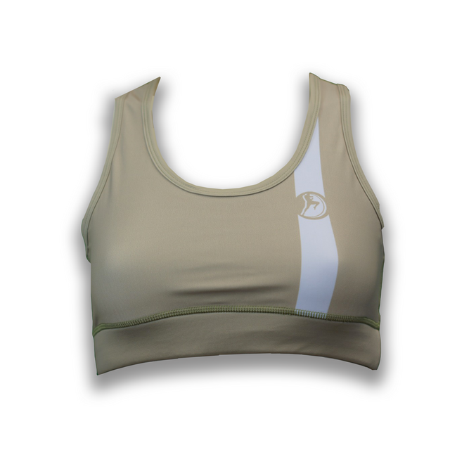 MTA Stance Racerback Sport Bra - Sand Beige