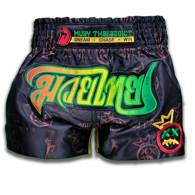 Rasta Crown Collector  Muay Thai Shorts